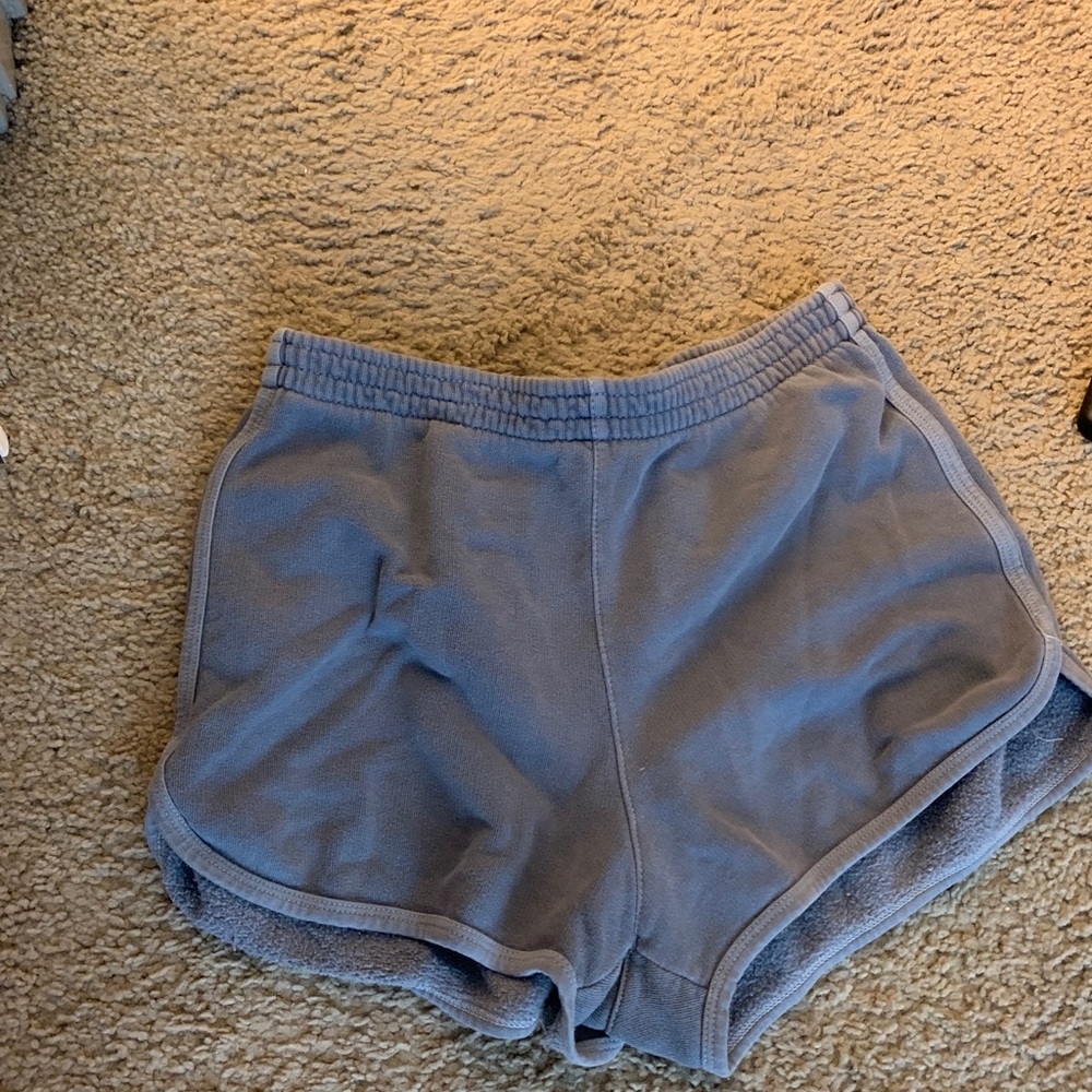 Dusty blue brandy Melville shorts